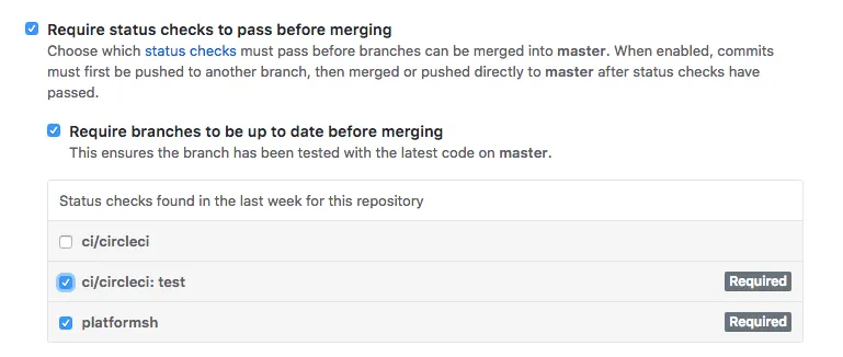 Status Checks